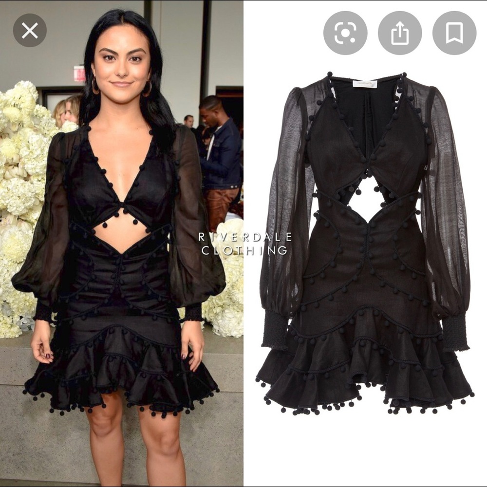 🆕Zimmermann Bauble Corsage Mini Dress Sz 1 =US4-6